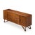Vladimir Kagan Style Mid Century Sculpted Walnut Lowboy Dresser For Sale - Image 9 of 9