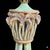 Vintage Palm Beach Regency “The Phillipe” Faux Bamboo Chandelier “- Newly Painted For Sale - Image 11 of 13
