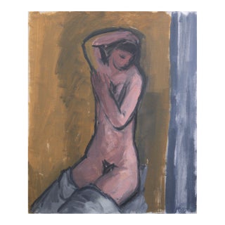 'La Toilette, 1949' by Jais Nielsen, Paris Exposition, Salon D’Automne, Fauve, Cubism, Section d'Or For Sale
