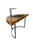 Half-Moon Desk in White Ebony by Aymeric Lefort For Sale - Image 6 of 13