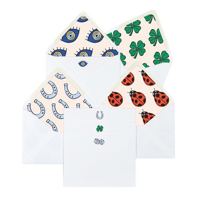 Dear Annabelle Lucky Charms Notecards - Set of 10 For Sale