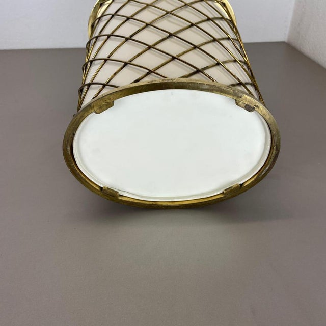 Brass Umbrella Stand from Vereinigte Werkstätten München, Germany 1950s For Sale - Image 18 of 18