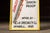 Wood Antique Electric Stock Cane Painted Masonite Self-Standing Sign For Sale - Image 7 of 9