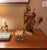 Handcrafted sailboat sculpture originally sourced in Argentina and brought back by the original owner — not mass-produced....