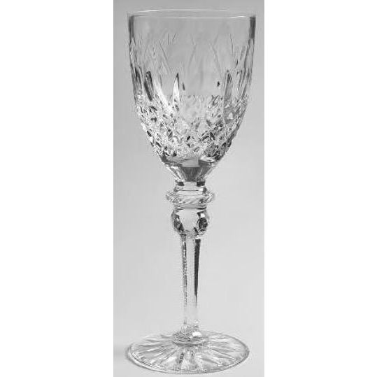 Traditional Made in Yugoslavia Rogaska Queen Wine Goblets - Set of 7 For Sale - Image 3 of 12