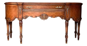 Vintage Louis XV Style Mahogany Sideboard | Statement Piece | French Revival