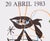 Exposition 1983 Poster after Joan Miro For Sale - Image 5 of 6