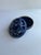 English Handmade Blue Pottery Bowl With Lid For Sale - Image 3 of 4