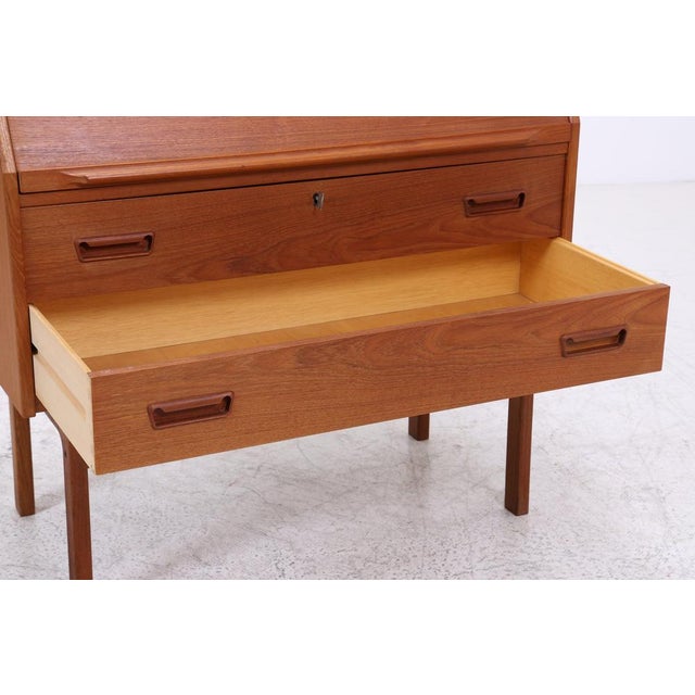 Danish Model 68 Secretary in Teak by Arne Wahl Iversen For Sale - Image 13 of 18