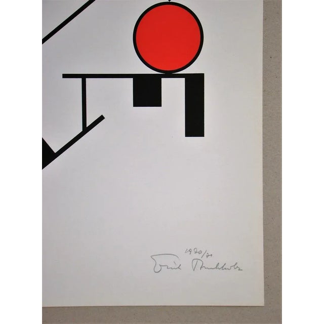 Composition Screen Print by Erich Buchholz, 1920 For Sale - Image 3 of 12