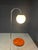Brown Bauhaus Floor Lamp with Integrated Table by R. Slezák, Czechoslovakia, 1920s For Sale - Image 8 of 11