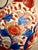 White Meiji Period Antique Japanese Imari Porcelain Chinoiserie Vase Table Lamp in Red, Blue & White For Sale - Image 8 of 12