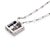 1920s Art Deco Sapphire Diamond Platinum Necklace For Sale In Los Angeles - Image 6 of 6