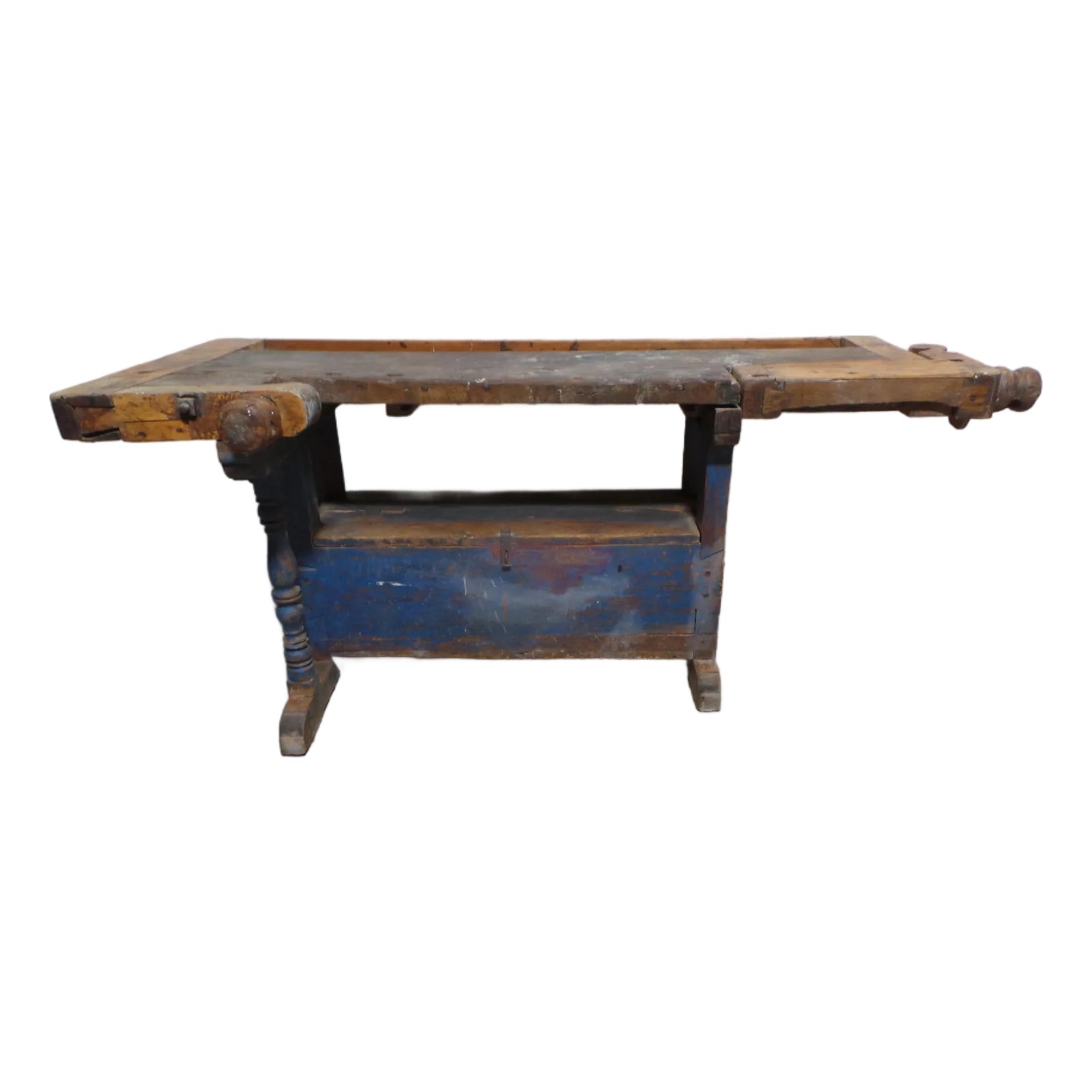 カーペンター ブルーチェイサー 84/18 Carpenter No.1505 Carpenter Work Bench Swedish 100% Original Finish | Chairish