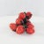 Vintage Miniature Blown Art Glass Strawberry Bunch Vine Faux Fruit For Sale - Image 4 of 8