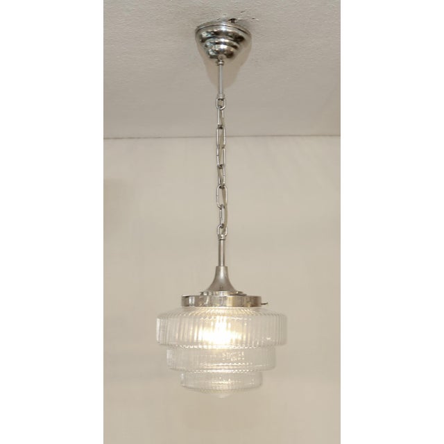 Art Deco Hanging Lamp, 1920s For Sale - Image 3 of 7