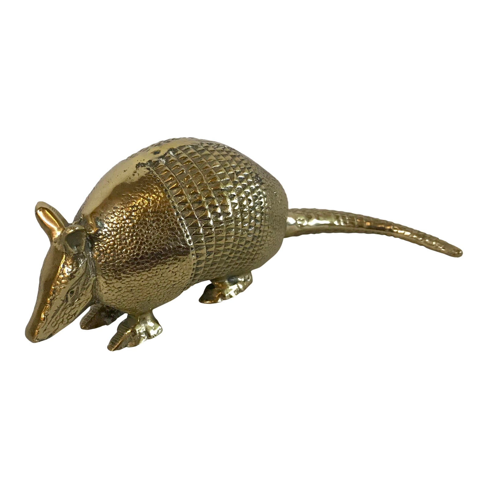 Vintage Brass Armadillo Figurine Chairish