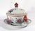 Chinese Export Famille Rose Porcelain Soup Tureen, Cover & Stand For Sale - Image 4 of 18