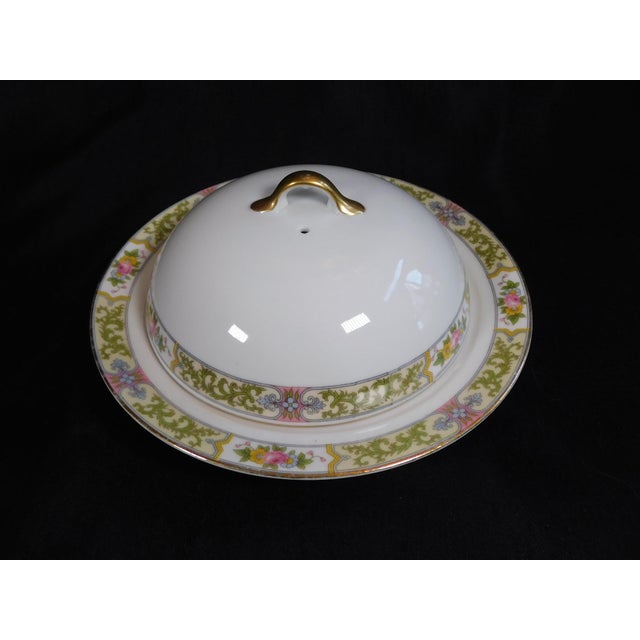 Contemporary 1970s Noritake Covered Cheese Dish For Sale - Image 3 of 5