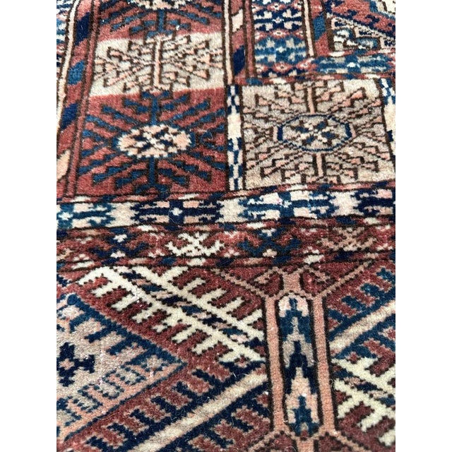 Nice Antique Turkmen Bokhara Rug, 1890s For Sale - Image 14 of 18
