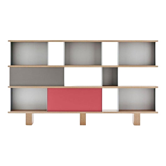 Mid-Century Modern Nuage Shelving Unit by Charlotte Perriand for Cassina For Sale