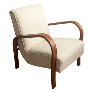 Armchair by K. Koželka & A. Kropáček for Interier Praha, Former Czechoslovakia, 1940s For Sale