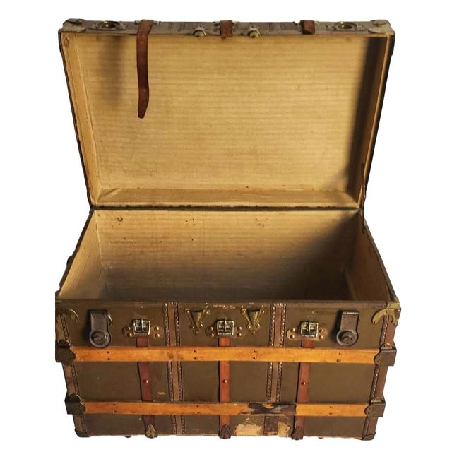 Infuse your interior with authentic historical narrative and rugged industrial sophistication with this antique L....