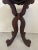 Wood 1970s Vintage Victorian Style Accent Table With Carved Wood Legs For Sale - Image 7 of 9
