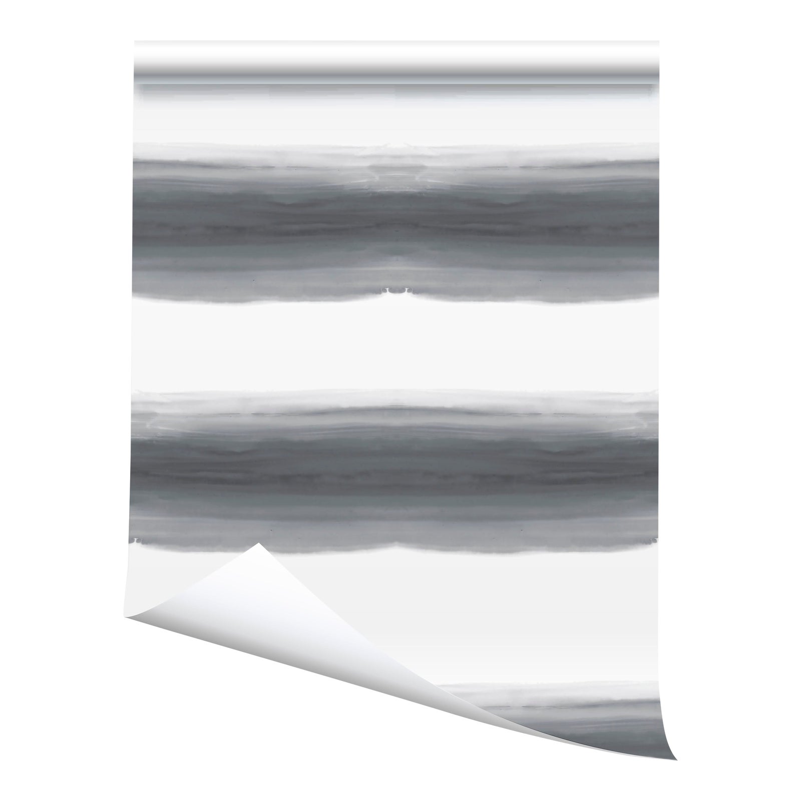 Victoria Larson Wave Grasscloth Wallpaper Sample Storm 10x10