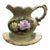 Floral Pitcher Wall Pocket For Sale