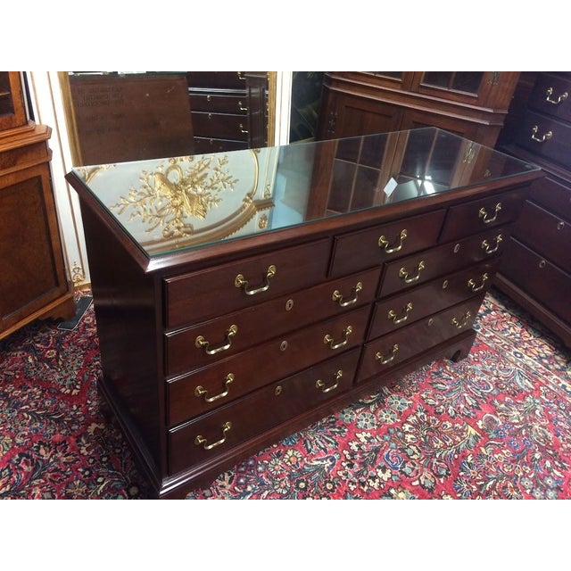 Lexington Furniture Vintage Mahogany Dresser, Lexington Furniture For Sale - Image 4 of 11