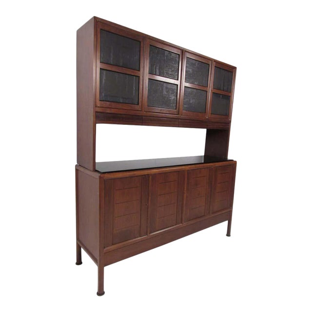 Mid Century Modern Breakfront Cabinet By Edward Wormley For Dunbar Chairish