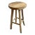 Vintage Tore Teak Wood Bar Stool For Sale