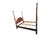 Vintage Solid Wood Queen Four Poster Bed With Turned Posts – Classic Traditional Style For Sale - Image 11 of 13