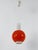 Metal Mid-Century Pendant Lamp in Metal and Opaline Glass from Bünte & Remmler, Germany, 1960s For Sale - Image 7 of 18