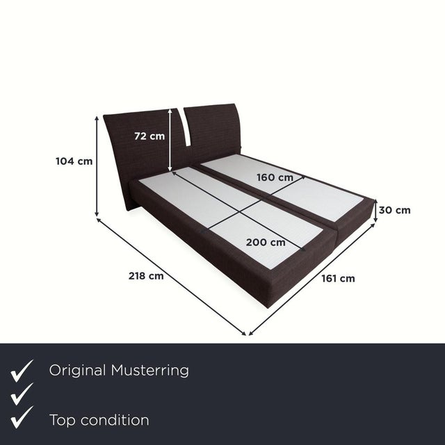 The Musterring Evolution Select bed is a true highlight for your bedroom if you value clean design and first-class...