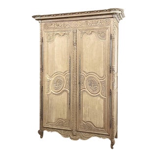 19th Century Country French Armoire From Normandie For Sale