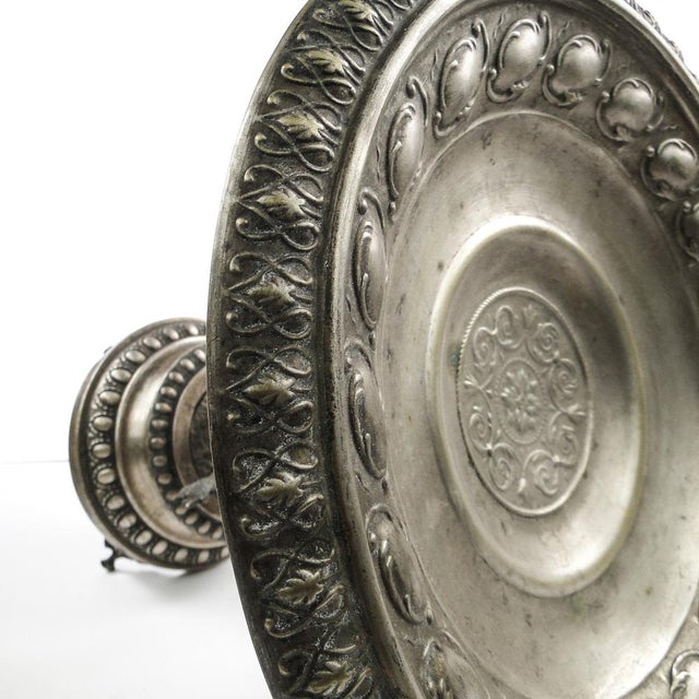 Biedermeier Figurative Bowl on Stand, 19th Century For Sale - Image 3 of 18