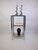 Silver Vintage Chrome Shelving Unit with Glass Shelves, 1970s For Sale - Image 8 of 9