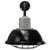 Vintage Industrial French Black Enamel Factory Wall Light For Sale - Image 5 of 11