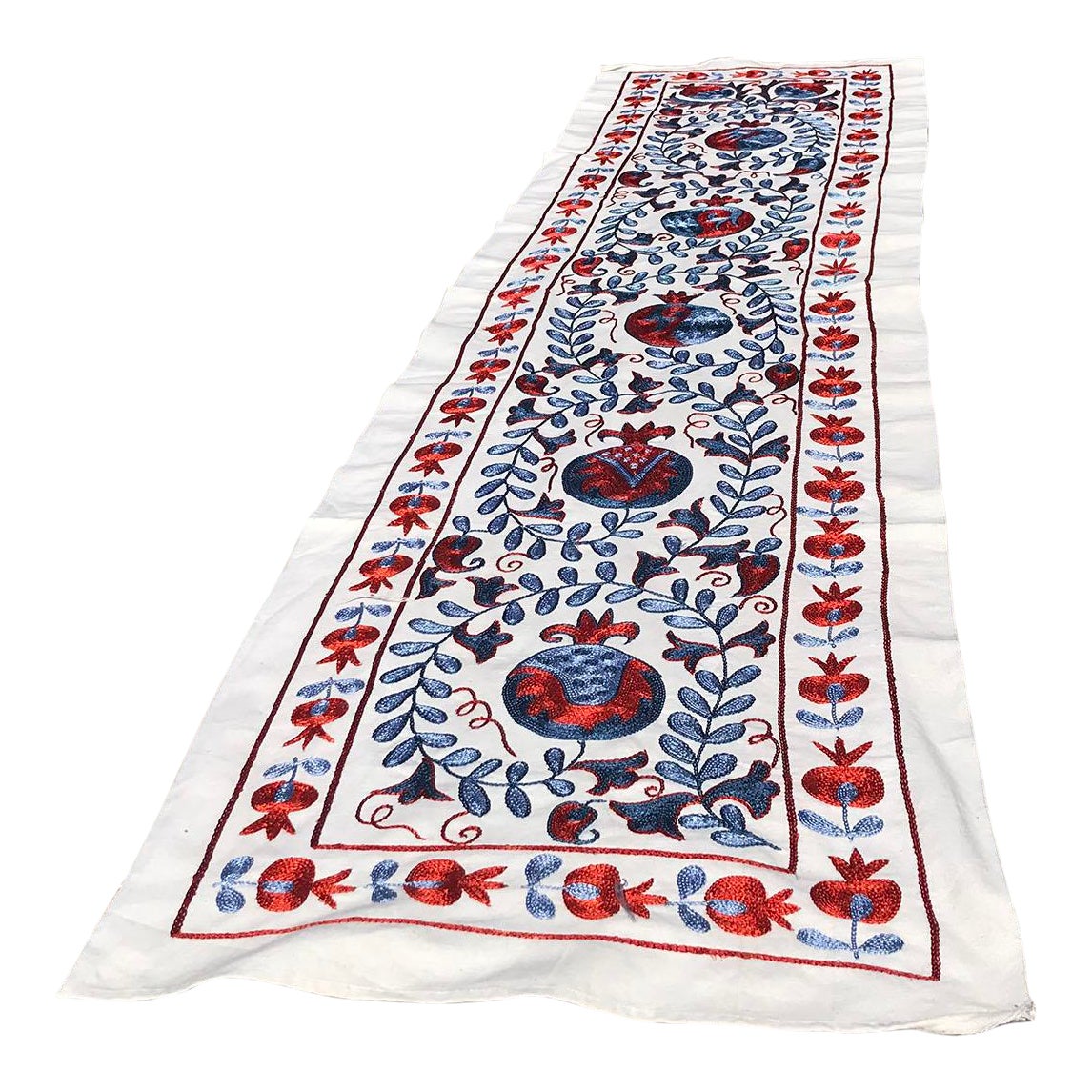 Decorative Crochet Fabric Handmade Table Runner Chairish
