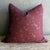 Add rich character and romantic charm to your space with our Cora Cottage Floral Pillow. Featuring a deep burgundy...