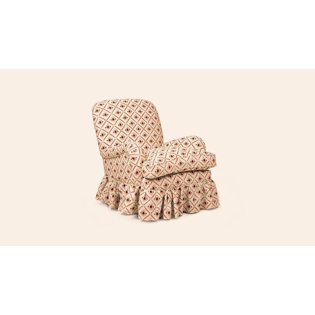 Contemporary Dusky Pink Sofia Lounge Chair by Ceraudo For Sale - Image 3 of 5