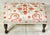 Antique Suzani Embroidered Footstool – Silk Hand-Stitched Needlepoint For Sale - Image 12 of 14