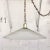 Mid-Century Modern Large Vintage Mid Century Modern Ribbed Glass Ceiling Pendant. For Sale - Image 3 of 13