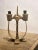 A traditional Taserud candelabra by Koppfeldt Arvika. In stained, hand cut wood and wrought iron candle holders. A history...