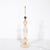 Gold Pair of Modernist Reeded Translucent Glass Table Lamps With 24-Karat Gold Flecks For Sale - Image 8 of 13