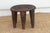 1960s Small Solid Wood Carved Nupe Table For Sale - Image 5 of 8