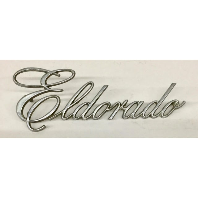 Eldorado Stainless Car Emblem For Sale - Image 9 of 9