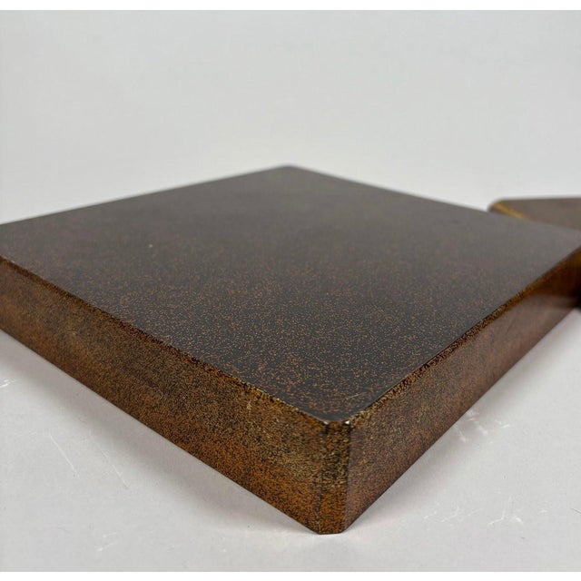 Paint JAPAN - Mid-Edo Period (1603-1868) Suzuribako lacquer calligraphy box nashiji For Sale - Image 7 of 12
